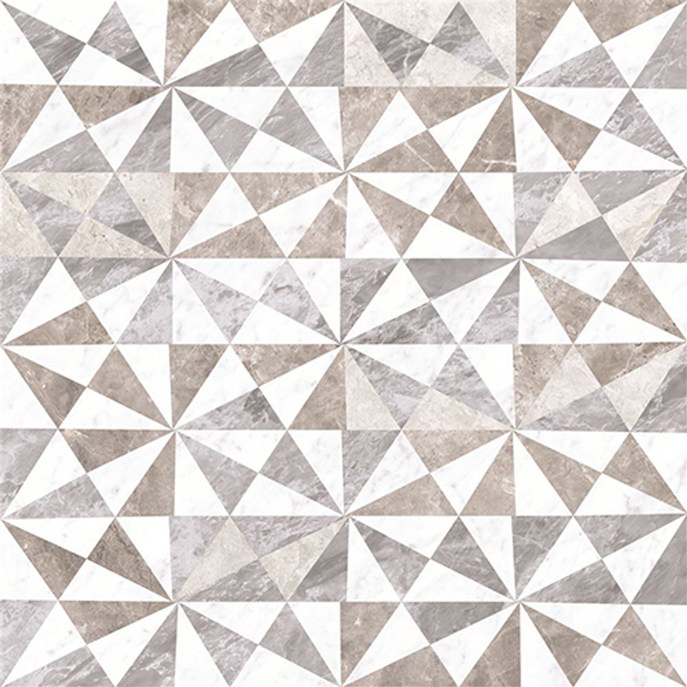 60x60 Marmori Декор Геометрический Микс Лаппато R9