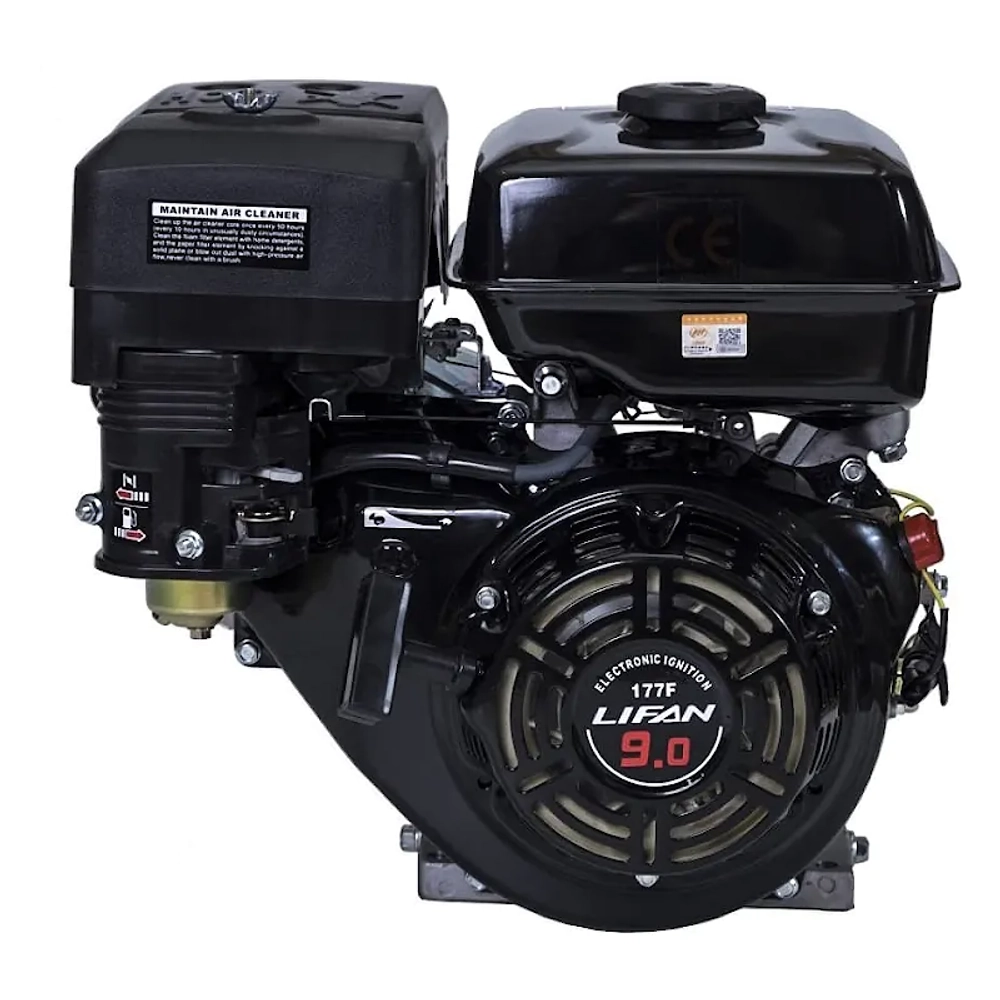Lifan 177F двигатель бензиновый (шлицевой вал) 00-00000443