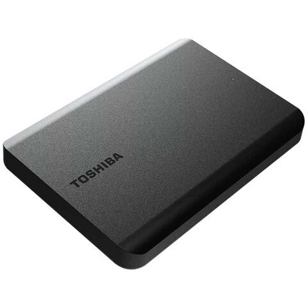 Внешний жесткий диск TOSHIBA Canvio Basics 1 TB, 2,5", USB 3.2, черный.