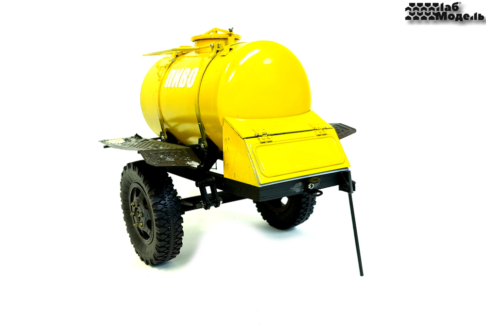 Tank trailer ACPT-0.9 for transportation of kvass / beer. Scale 1:10