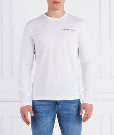 Longsleeve CALVIN KLEIN JEANS - белый(J30J322345)