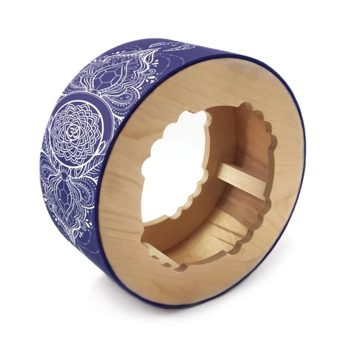 Йога-колесо Чакра Сахасрара фиолетовая Рамайога