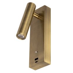 Citilux Декарт CL704433 LED USB Светильник с выключателем Бронза