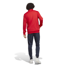 Мужские теннисные Костюмы adidas Small Logo Tricot Tracksuit Men - Red, Dark Blue