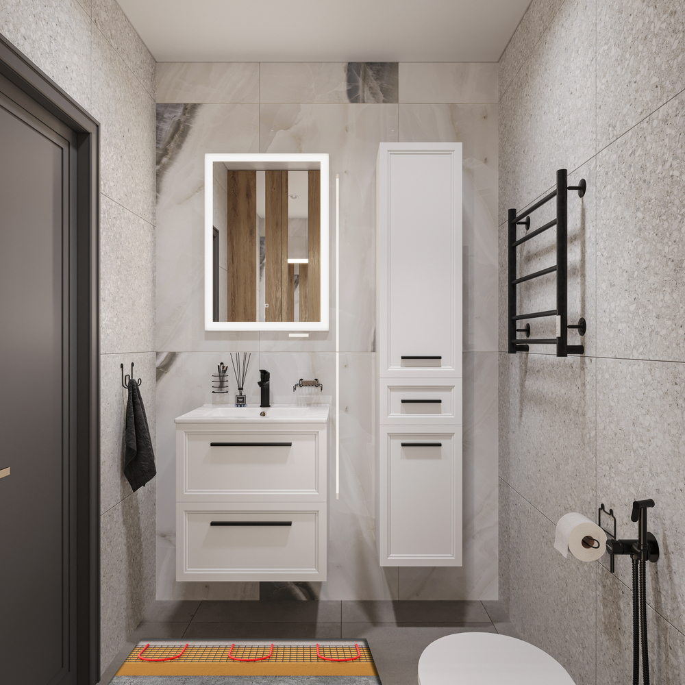 Теплый пол EWRIKA MAT EWR 150-7 самоклеящийся, под плитку, под паркетную доску, под керамогранит