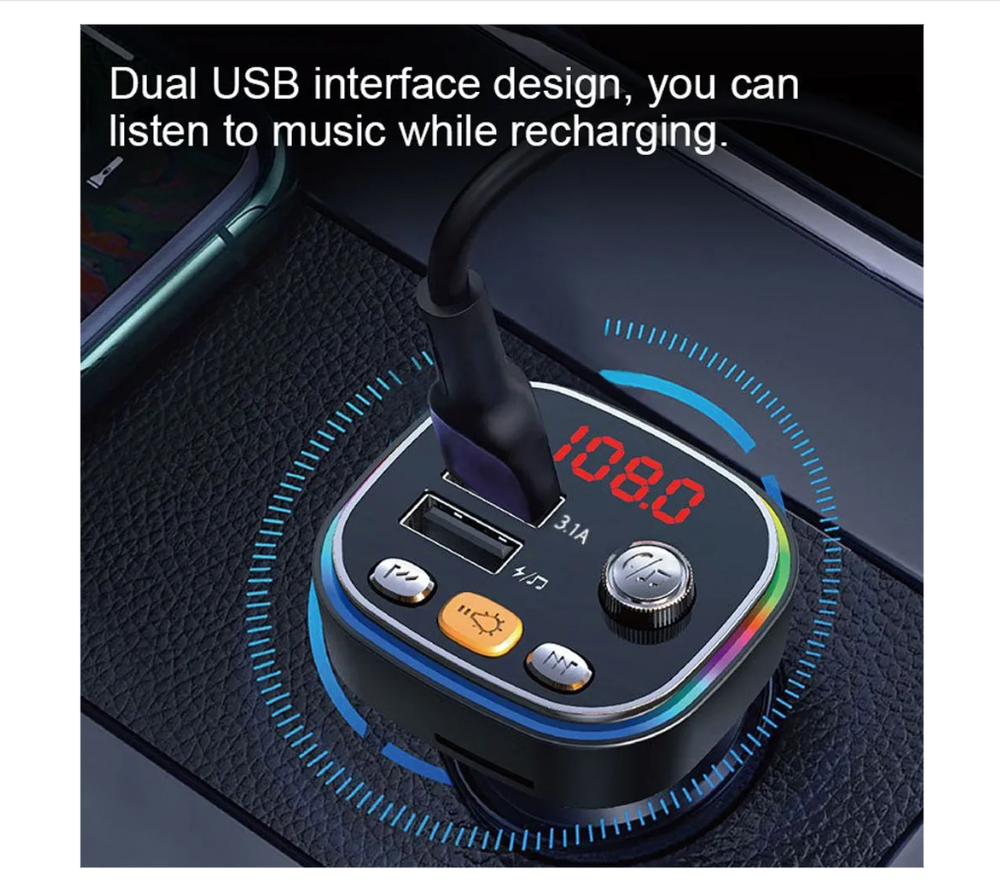 Авто FM трансмиттер CAR BT C20 Bluetooth