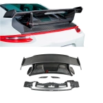 Карбоновое заднее антикрыло с крышкой двигателя для PORSCHE 911 991.2 GT3 2015–2020 Порше