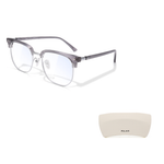 PULAIS Plate, Metal Browline Functional Glasses Unisex