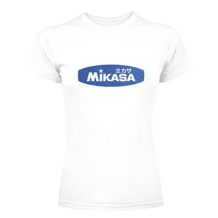 Футболка жен. MIKASA MT6047-V3-M, р.M, 100% хлопок, белый