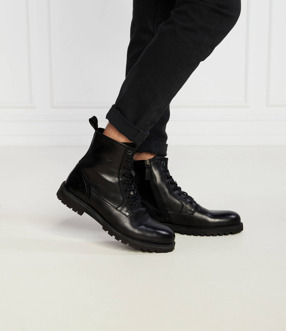 Кожаная обувь trucker Pepe Jeans London - черный(PMS50233)