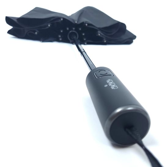 Мужской зонт Три Слона Черный Полный автомат 6100