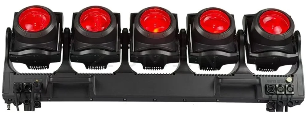 PL-W520M — LED Moving Bar 5×120 Вт RGBL с зумом 3,5°–45° IP65