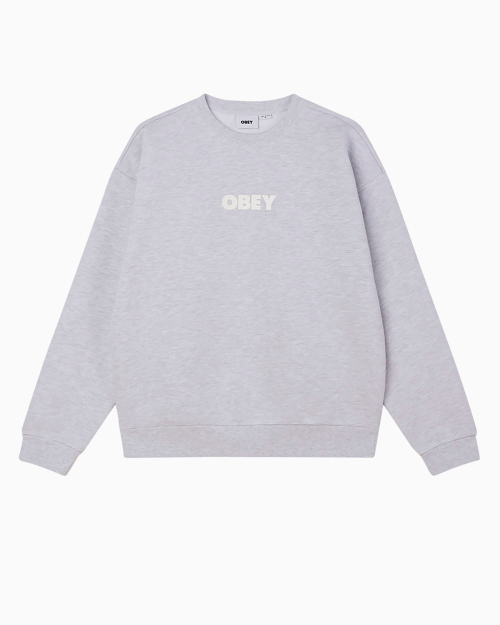 Толстовка Obey Bold Extra Heavy Crew