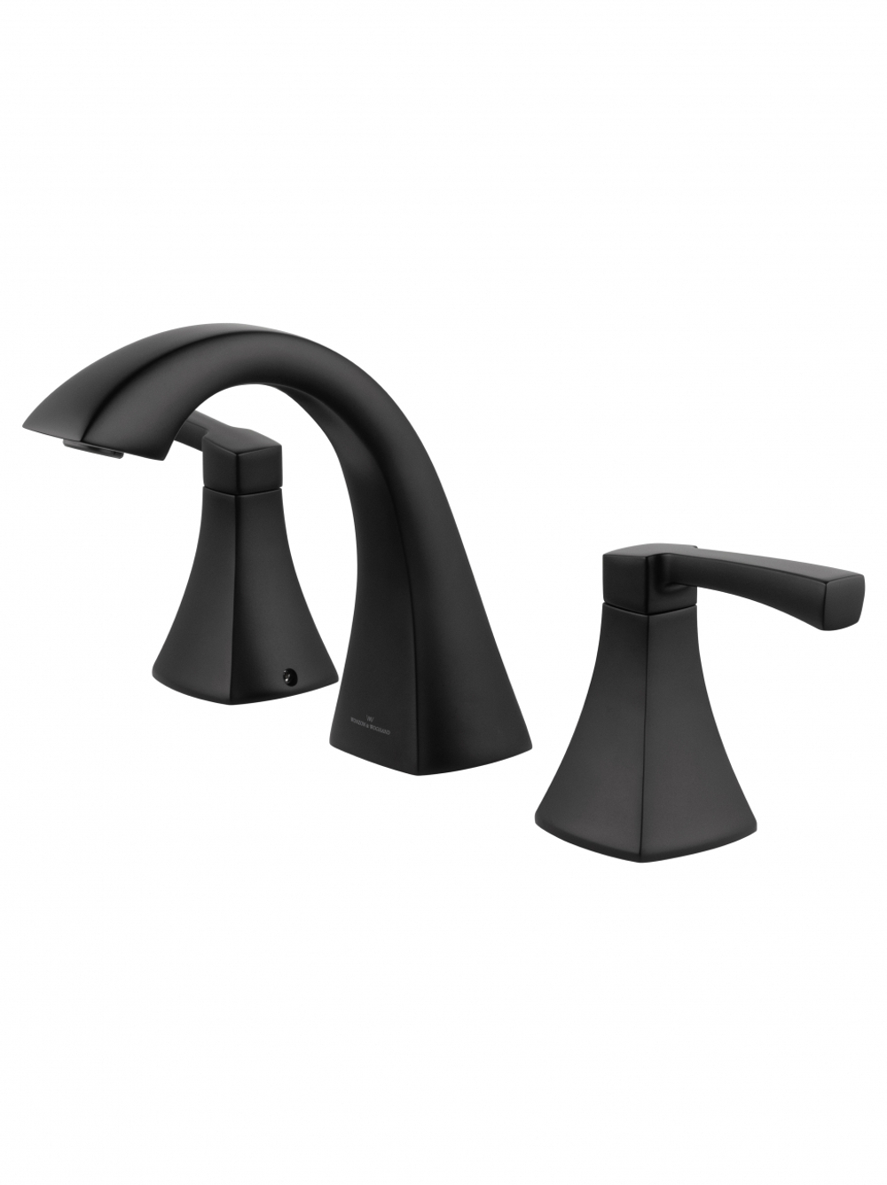 Смеситель для раковины на 3 отверстия WONZON & WOGHAND FLEX, Черный матовый (WW-88083095-MB)