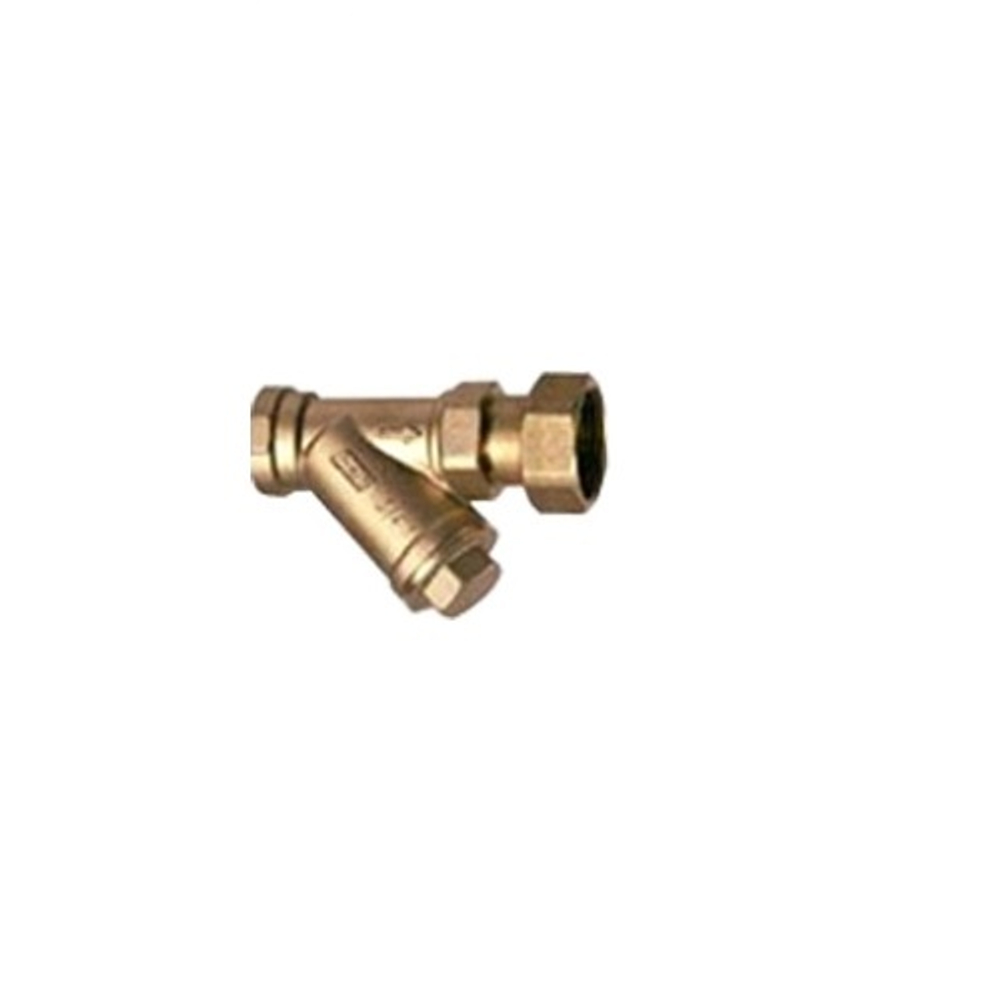 Фильтр грубой очистки FAR 2328 - 1/2" (ВР/ВР, PN16, Tmax 95°C, сетка 600 мкм, для водосчетчика)