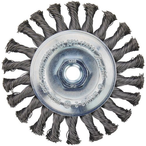 Щетка Makita 125 мм круглая витая для УШМ   D-29577