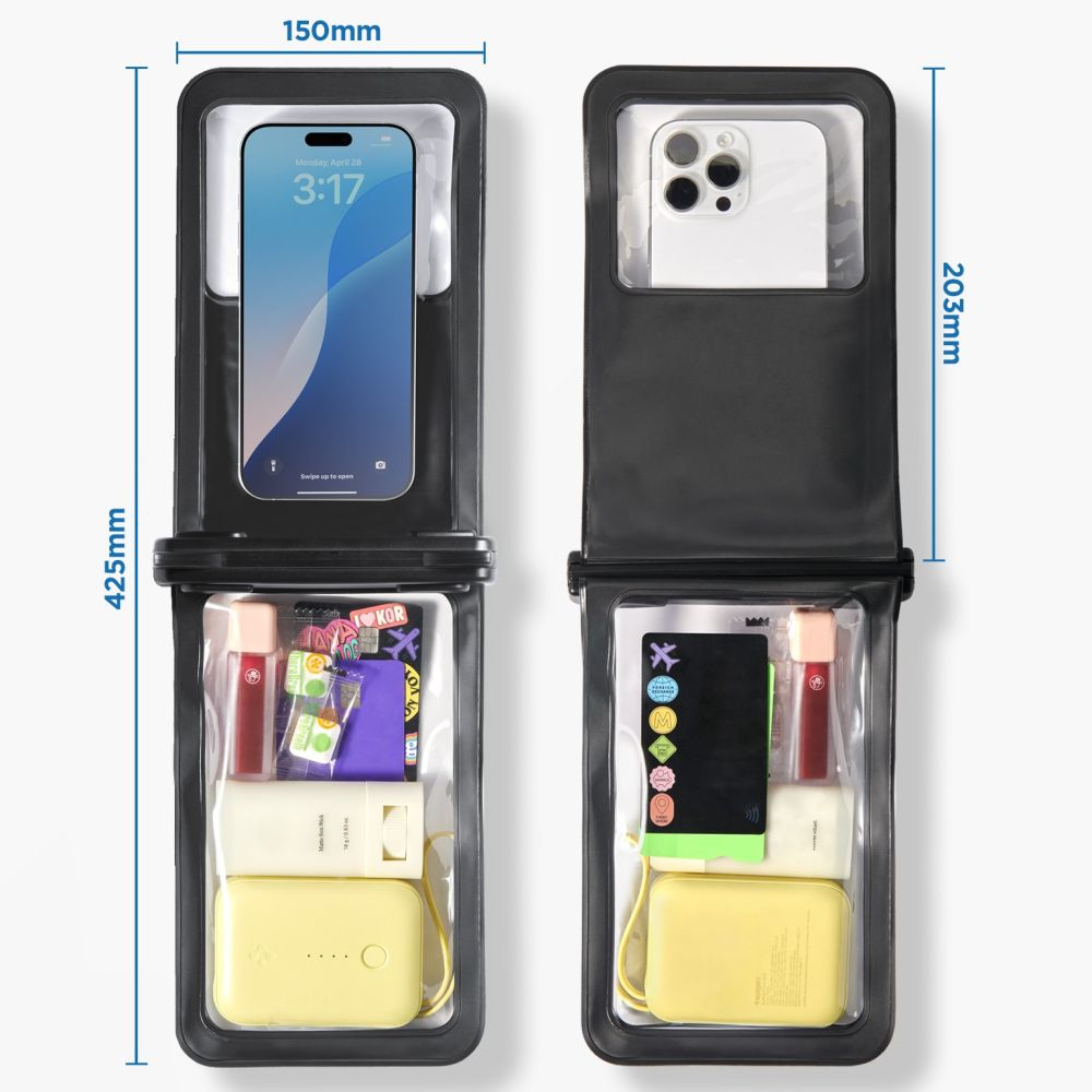 Водонепроницаемый чехол Spigen Aqua Shield A603, 1 шт., чёрный