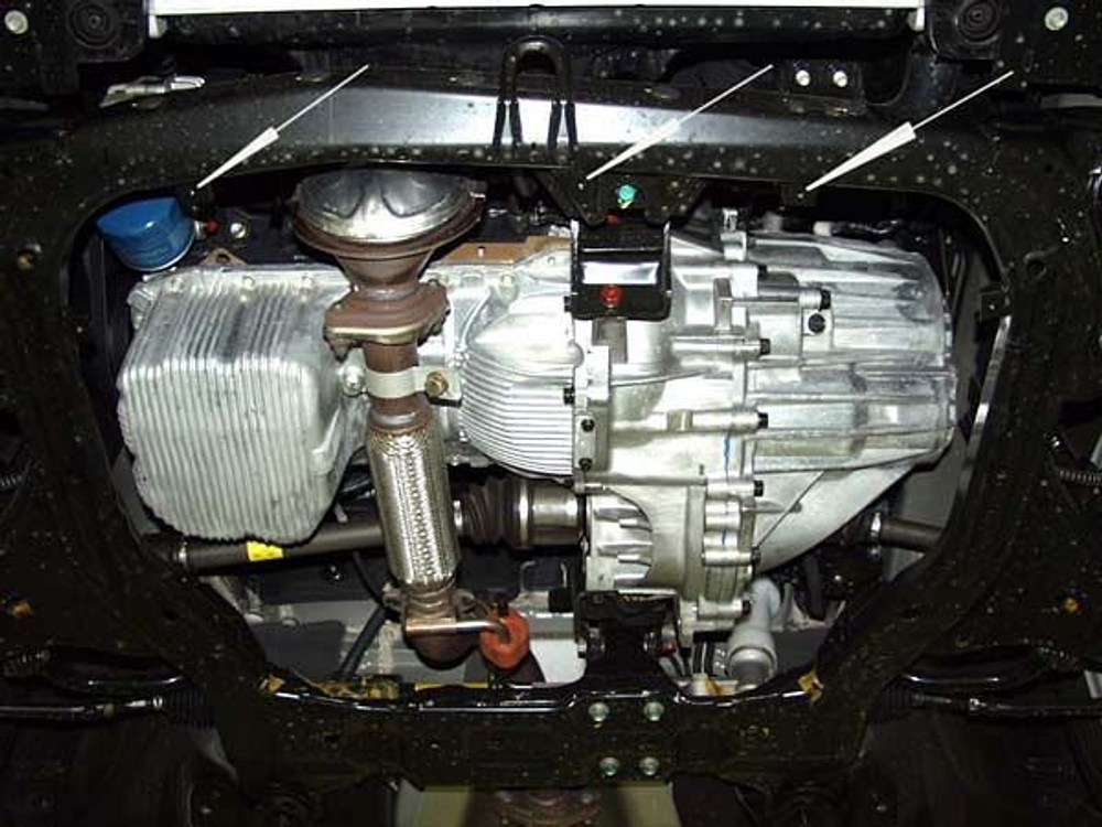 Защита картера и КПП Sheriff для Kia Ceed I (ED) 2007-2012 арт.11.1565