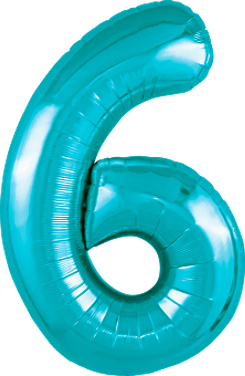 Р Цифра 6 Slim Океан (40''/102 см)