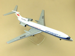 Модель самолета Ту-154Б-2 (М1:100, Аэрофлот СССР-85412 Олимпийский с шасси)