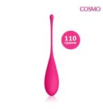 Розовый тяжелый вагинальный шарик со шнурком (Цвет: розовый)