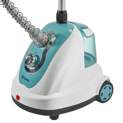 Отпариватель электрический DELTA DL-2016S белый с серо-голубым