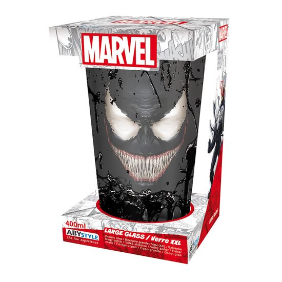 Бокал стеклянный Marvel Large Glass Venom 400ml x2 ABYVER166