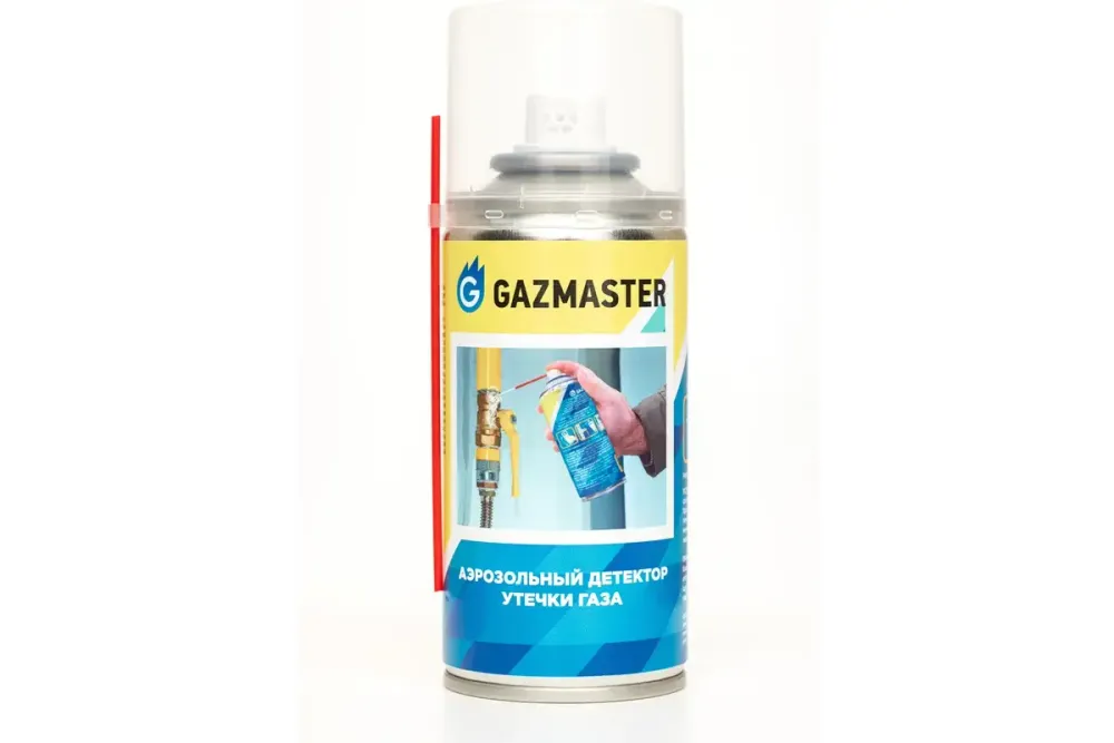 Аэрозольный детектор утечки газа GAZMASTER 130мл, 70484