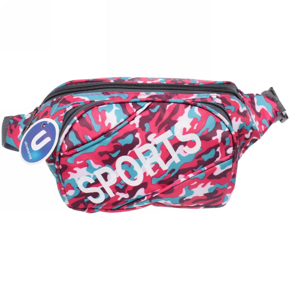 Сумка на пояс «Ultramarine - Sport leader», хаки, микс 4 цвета, 31*16*8см