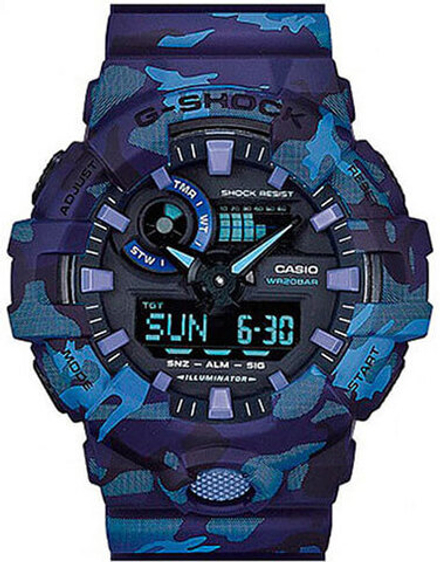 Мужские наручные часы Casio G-Shock GA-700CM-2A