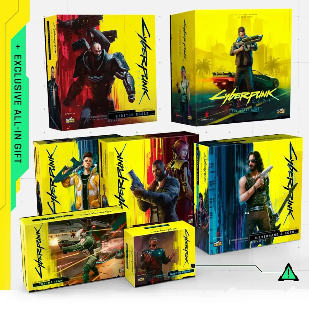 [Предзаказ] Gameplay ALL-IN: Cyberpunk 2077 - The Board Game