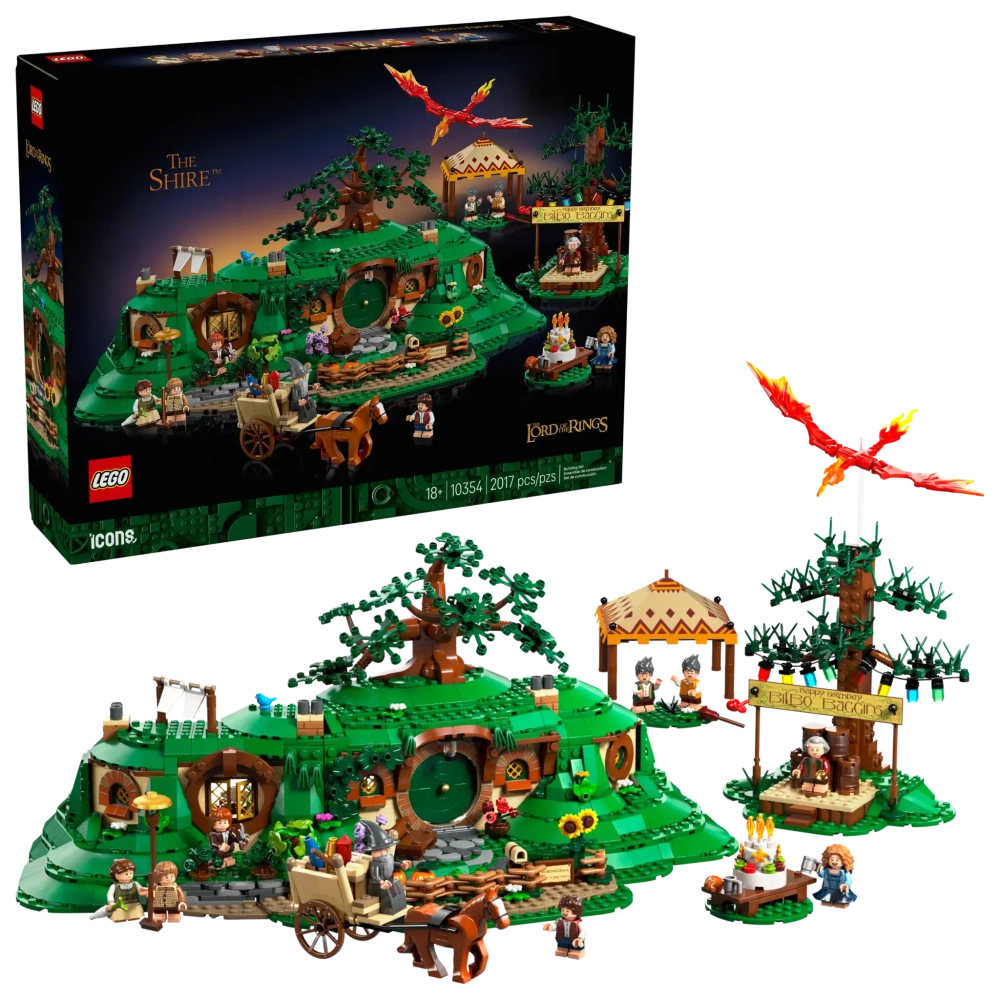 Конструктор LEGO Icons 10354 Властелин колец: Шир