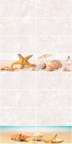 Панель ПВХ термопечать Доминикана 148 2700х250 мм