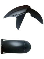 Крыло переднее черное матовое для электровелосипеда U2