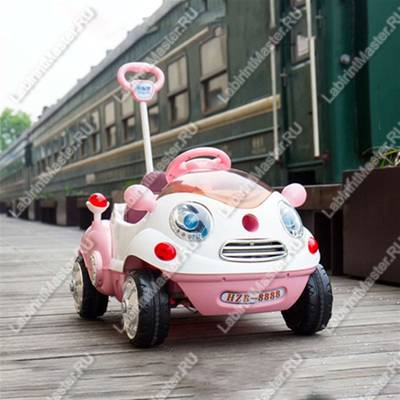 Детский электромобиль "HZB-8888" розовый