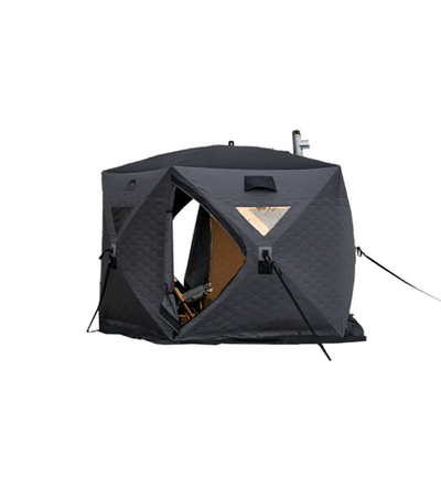 Палатка зимняя Wild Land Ice hub 500, пятиугольная, с полом и накидкой