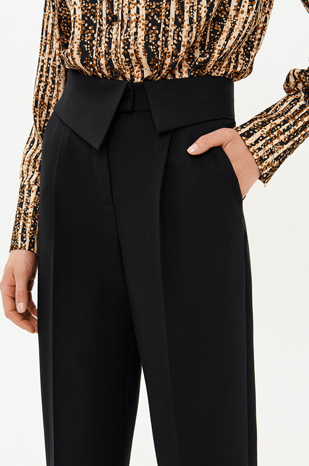 31216 Брюки женские (черный)