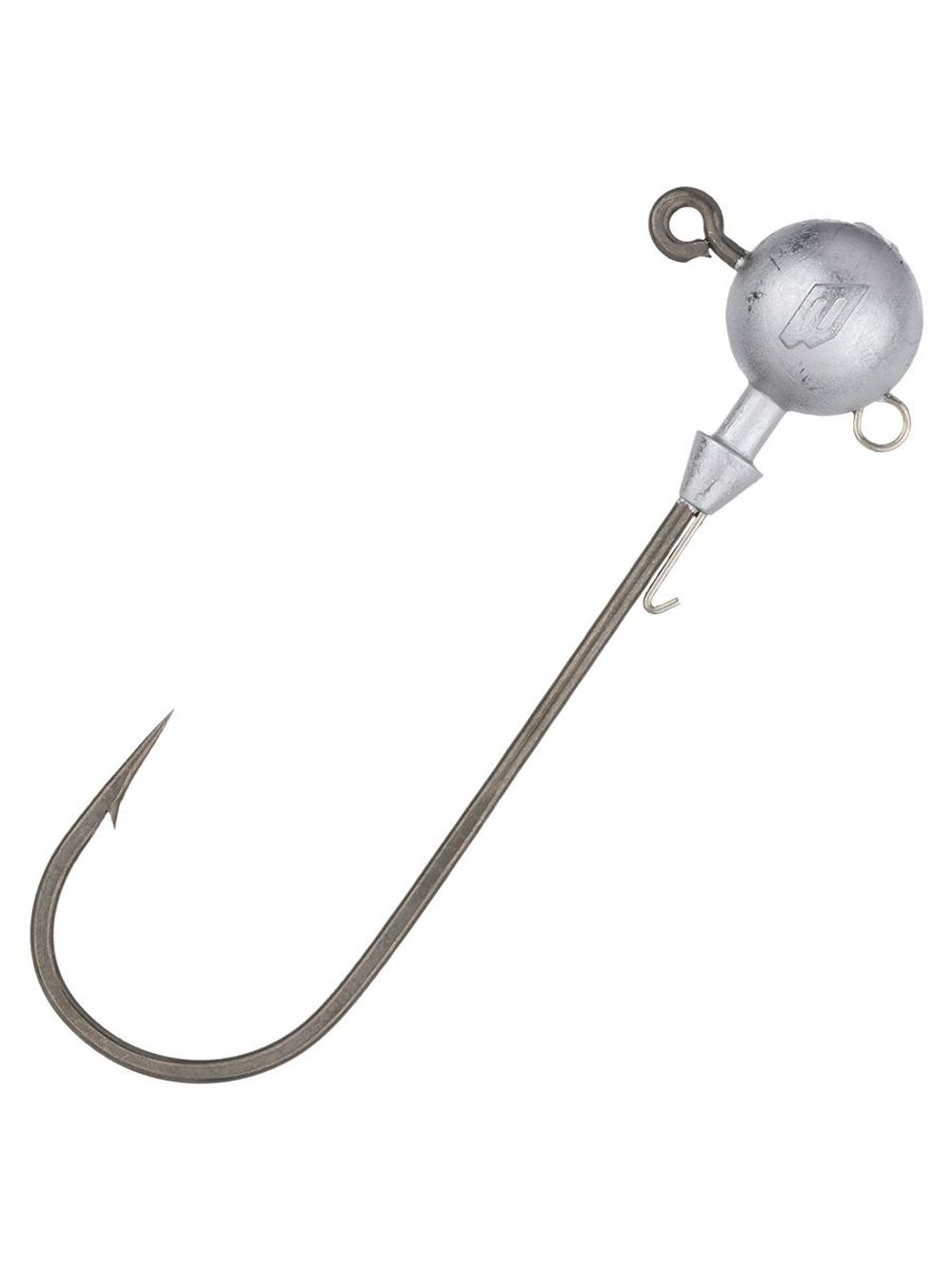 Джиг-головка для рыбалки BKK Round Elite-Stinger Eye Bait Keeper, размер крючка 12/0, вес 25г, 2 шт.