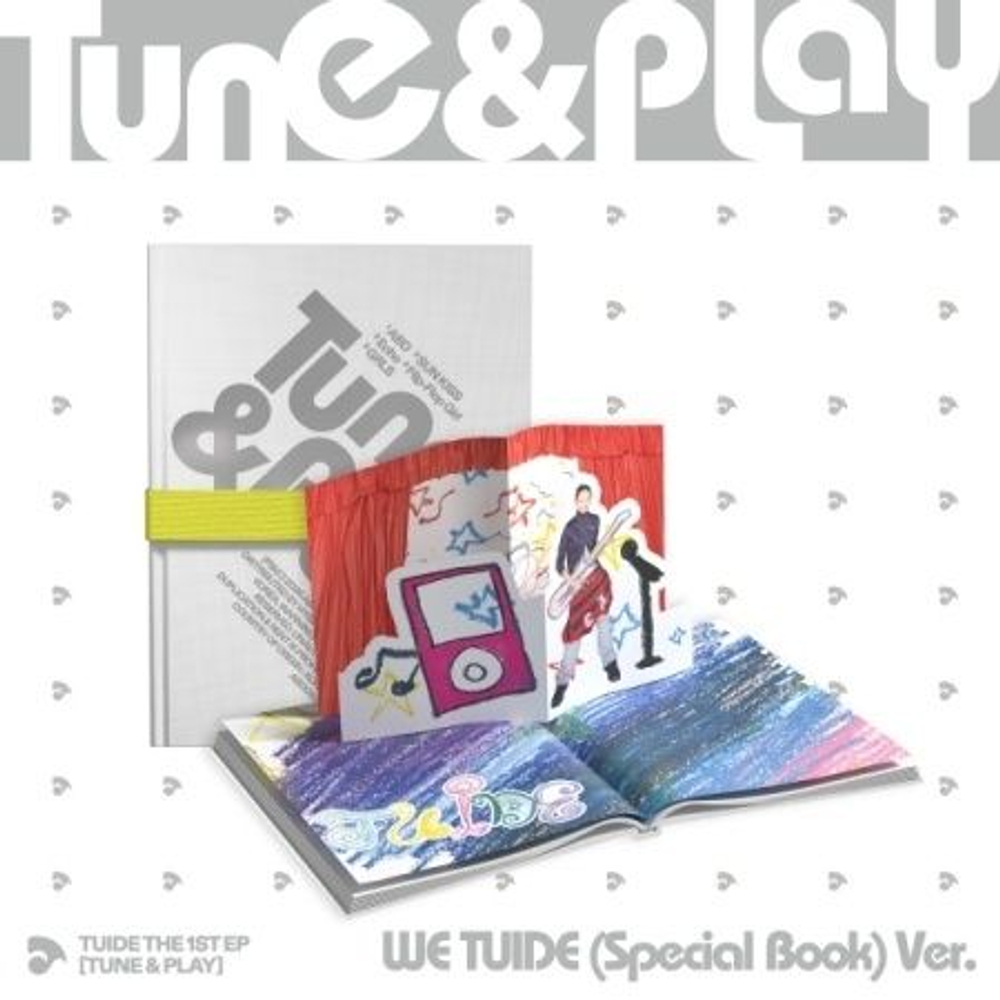 (ПРЕДЗАКАЗ) Альбом TUIDE - TUNE & PLAY 1st EP Album WE TUIDE SPECIAL BOOK Version