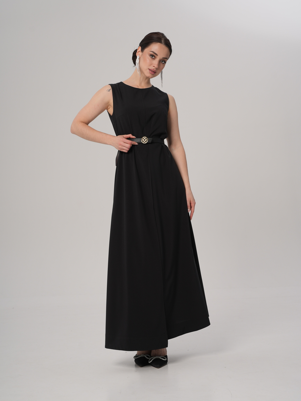 Платье вечернее | Пл-1009/3а искусственный шелк