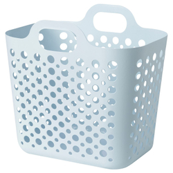 IKEA SLIBB  (ИКЕА СЛИББ)  -  Гибкая корзина для белья, синяя, 24 л