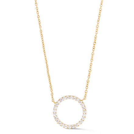 Колье Coeur de Lion Crystal-Gold 2057/10-1816 2