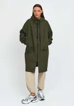 Плащ Kefirmaykifer оверсайз хаки