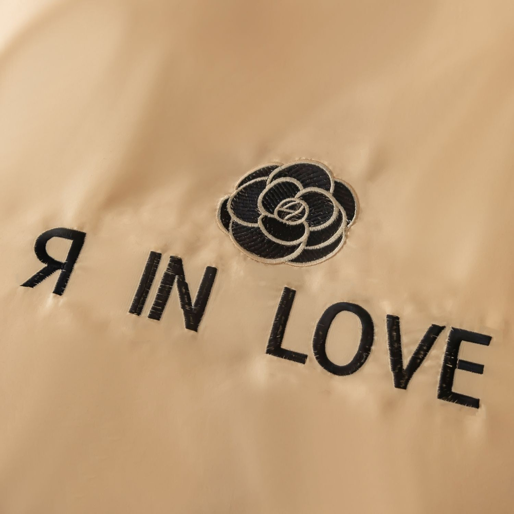 Комплект постельного белья Сатин-Шелк Я IN LOVE на резинке LVR009 евро наволочки 4 Наволочки