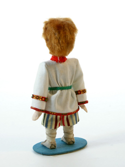 Кукла коллекционная деревенский Мальчик
