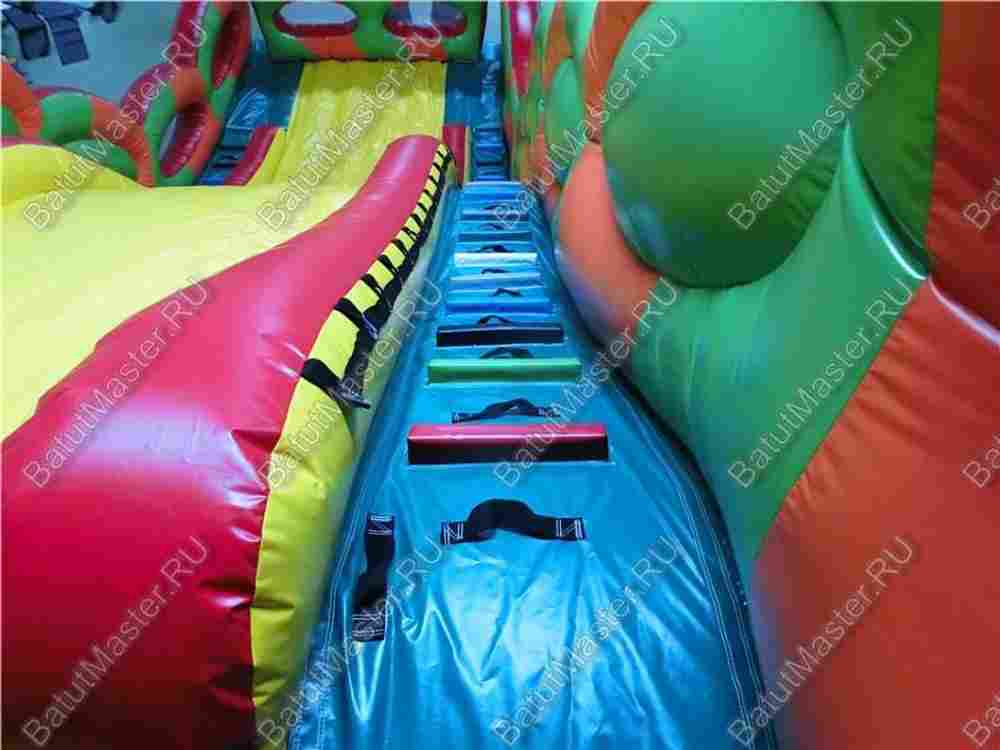 Коммерческий надувной батут-горка "Дракон" 15*7*9 м