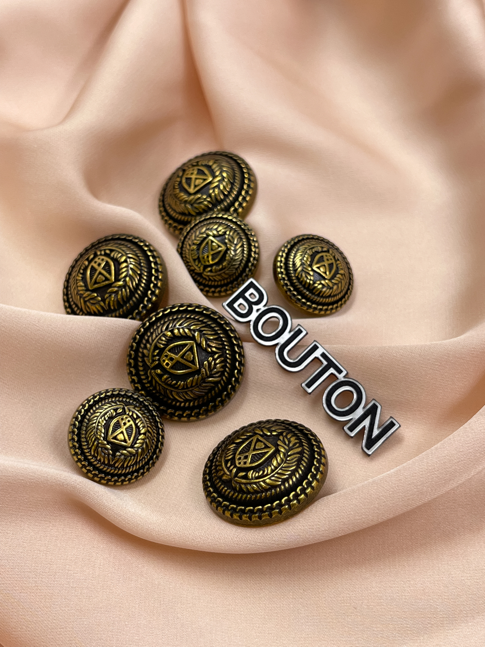 Пуговицы бронзовые Герб15