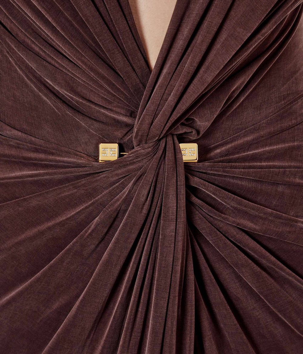 Платье Elisabetta Franchi - коричневый(ABR2451E2)