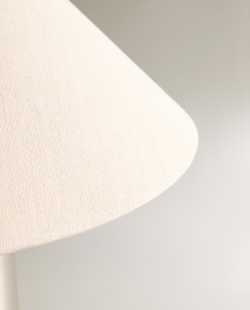 Zara Home Настольная лампа, цвет серебристый, 27 см