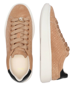 Кожаные кроссовки AMBER BOSS BLACK - бежевый(50529684)